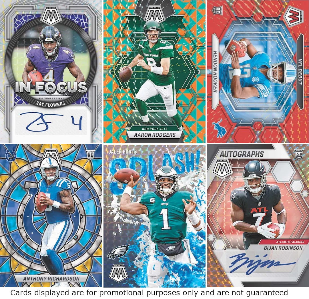 NFL Football Trading Cards Mega Box H349