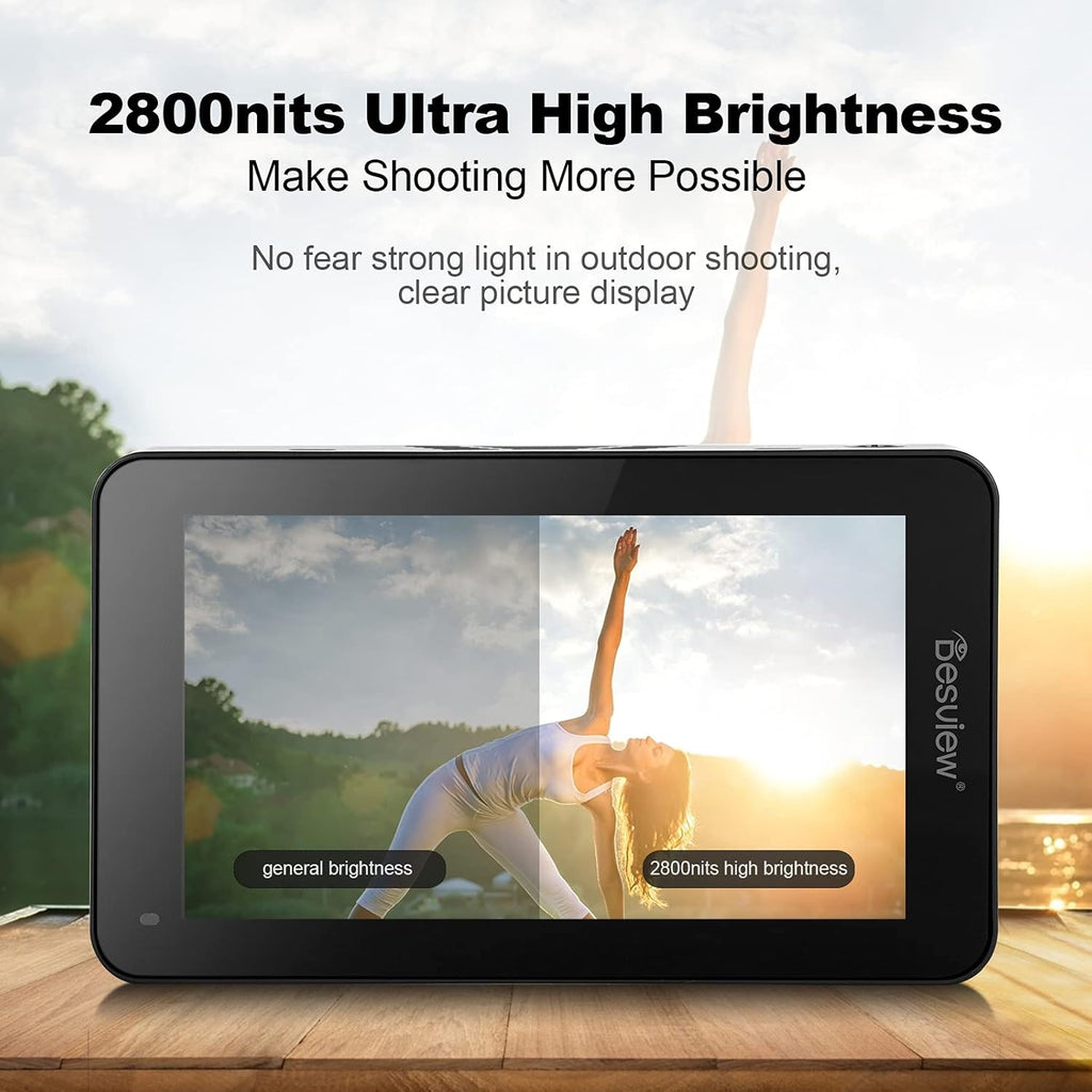 5.5 inch Touch Screen Camera Field Monitor with 4K HDMI Input/Output G4945