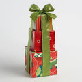 Holiday Red Gift Tower L4290