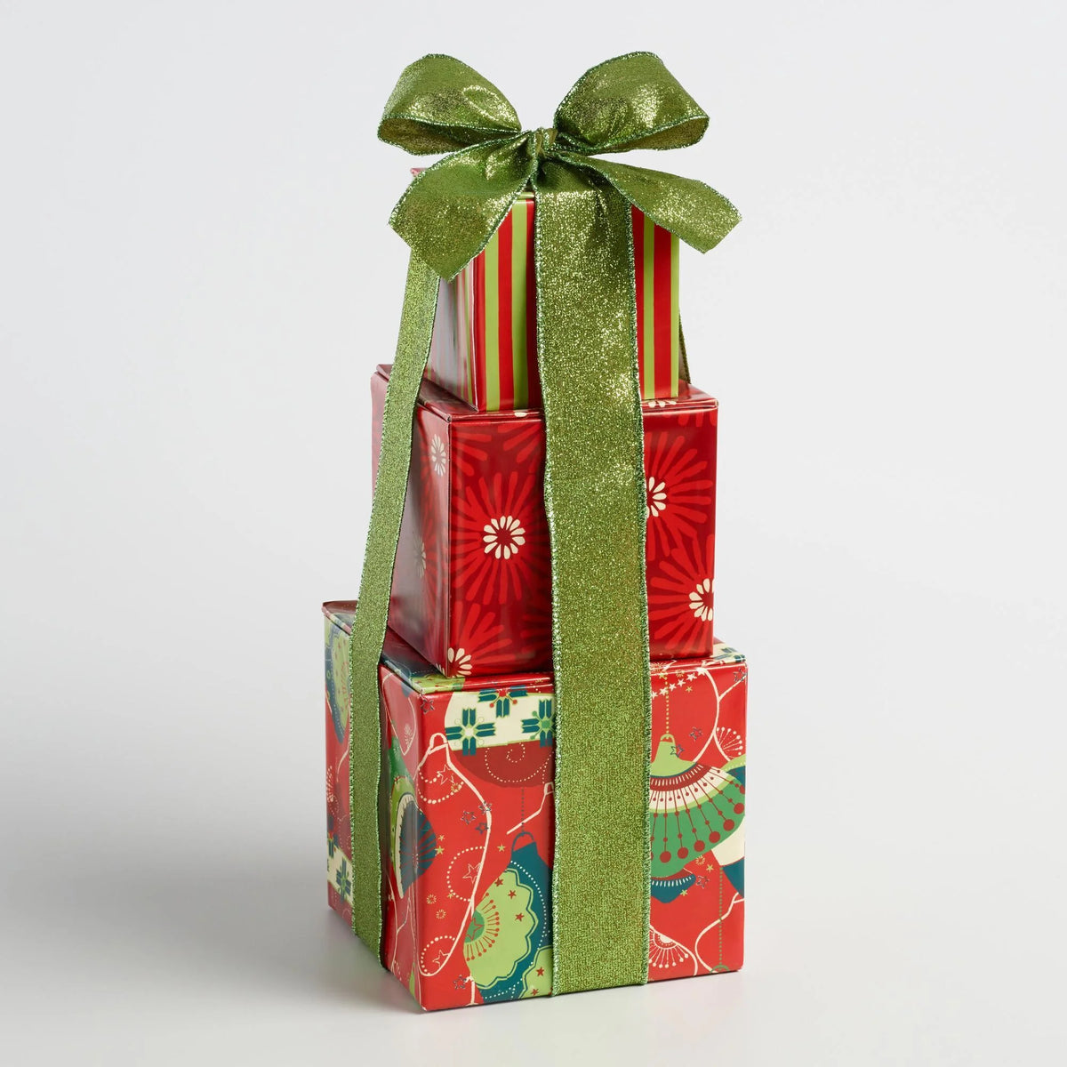 Holiday Red Gift Tower L4290