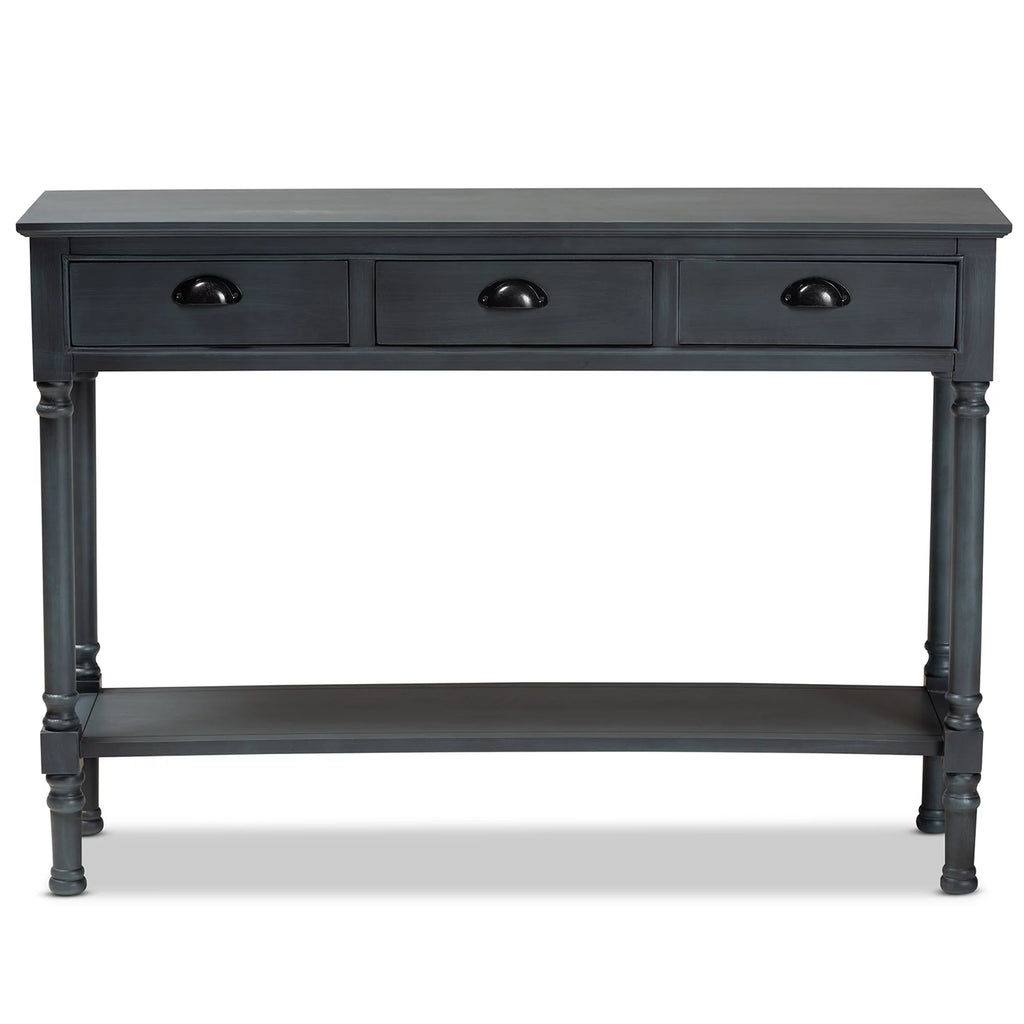 Modern Metal Console Table with Drawer O1992