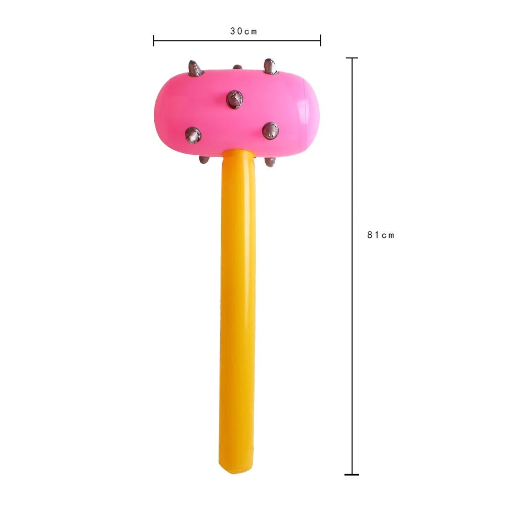 2PCS Colorful PVC Inflatable Hammer Toy P18371