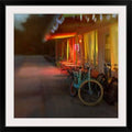 Photographic Print on Canvas, Black Frame, 38x22 V29539