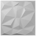 13pcs 50x50cm White 3D PE Foam Wall Panel Z701270