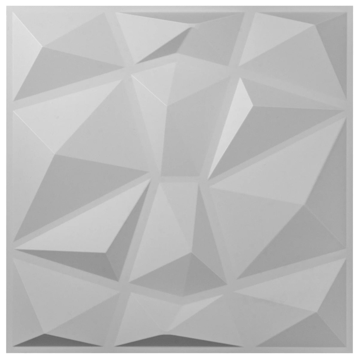 13pcs 50x50cm White 3D PE Foam Wall Panel Z701270