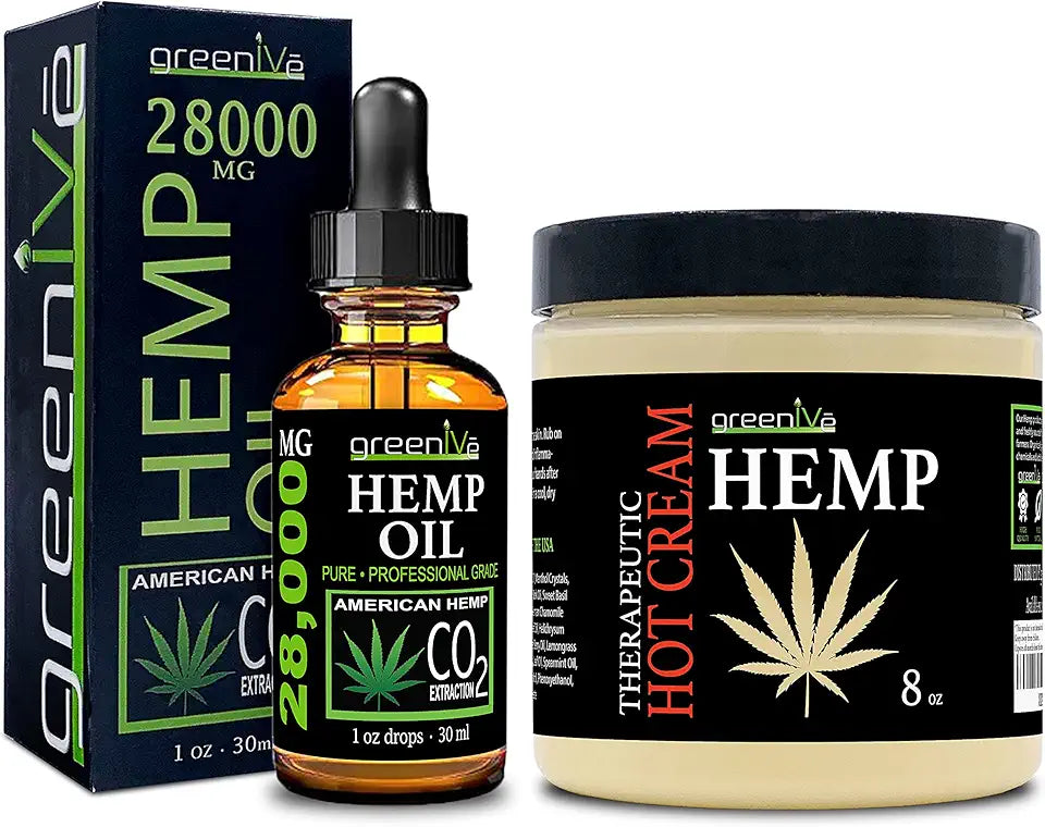 Hemp 28,000mg Hot Cream X3378