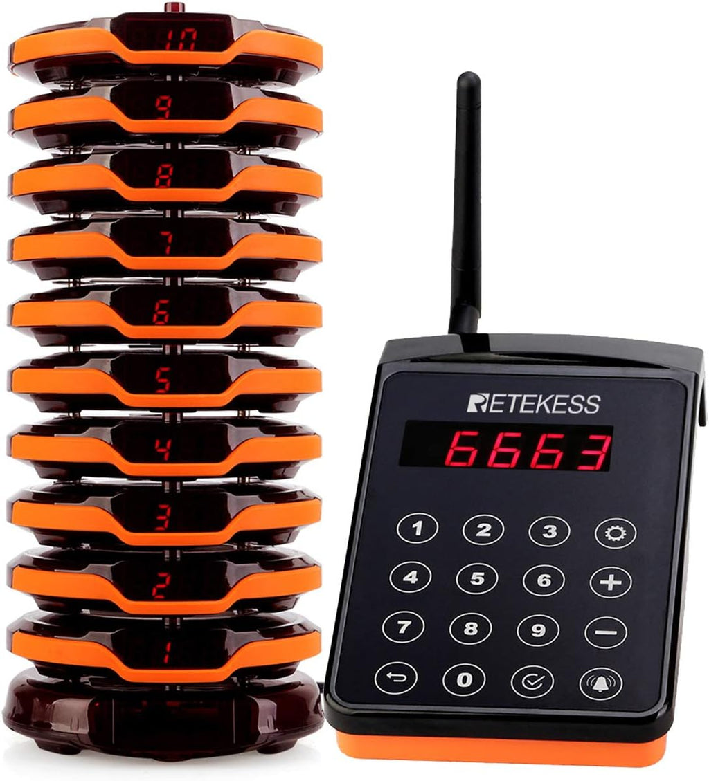 10 Pagers IP67 Waterproof Buzzer U57556