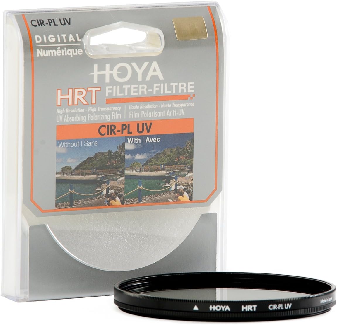 72mm Circular PL Polarizer UV Multi-Coated Glass Filter Pack of 2 Q3314