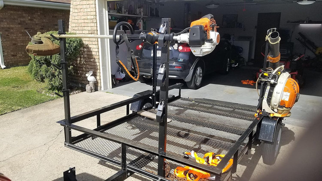 3 Place Trimmer Rack with Locks O96912