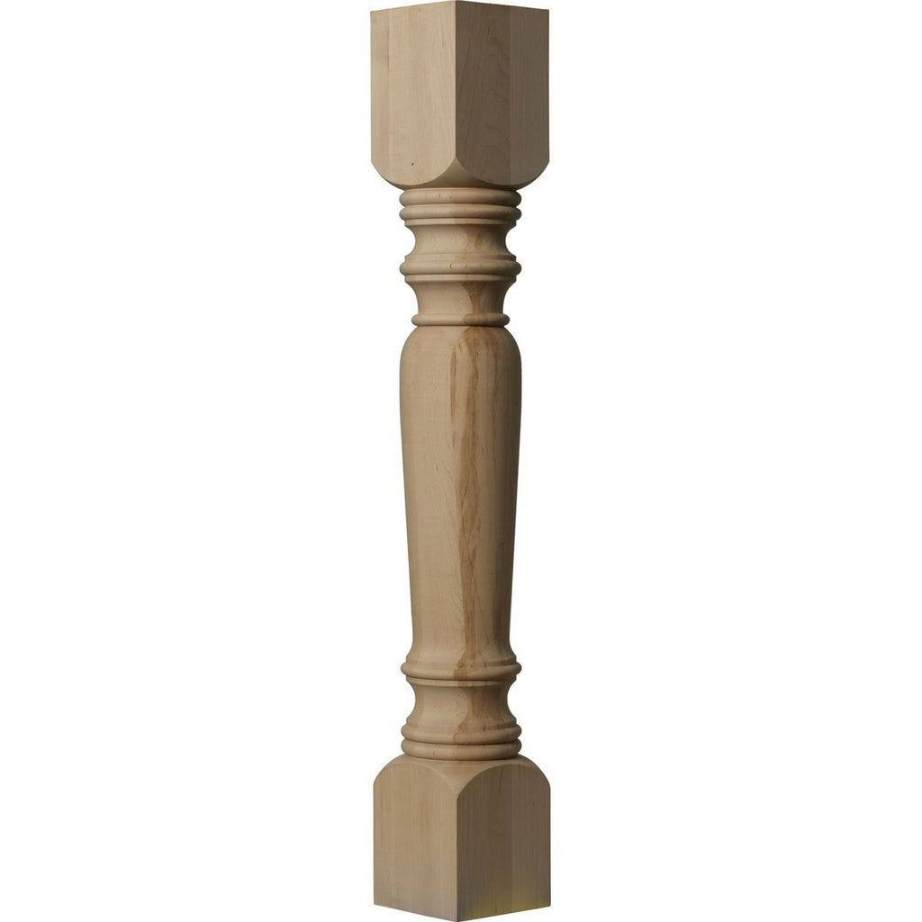 5-Inch W x 5-Inch D x 35 1/2-Inch H Tapered Cabinet Column X9035