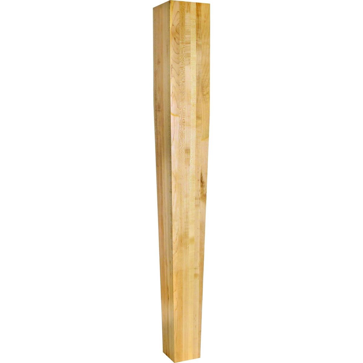 Four Sided Tapered Wood Post E7341
