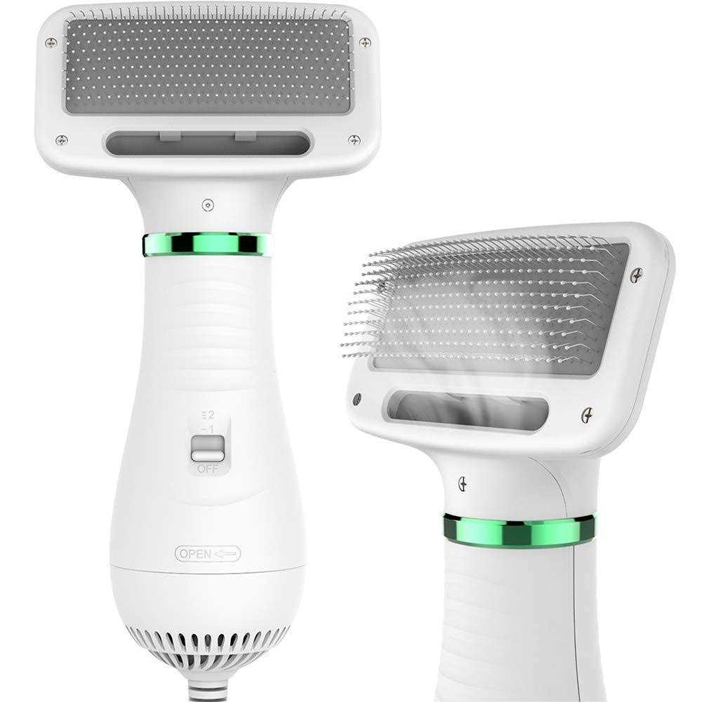 2 in 1 Pet Grooming Hair Dryer with Slicker Brush Q766805