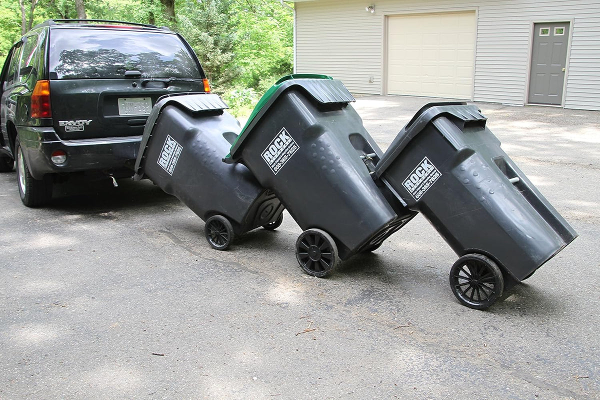 Can Couplers for Wheeled Trash Containers F935028