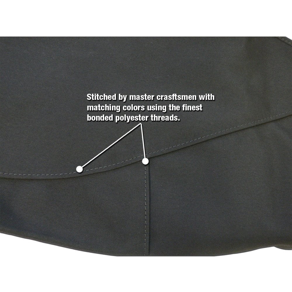 Black Stayfast Canvas Convertible Top L182