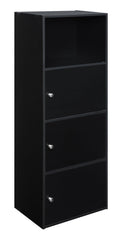3 Door Black Cabinet G488095