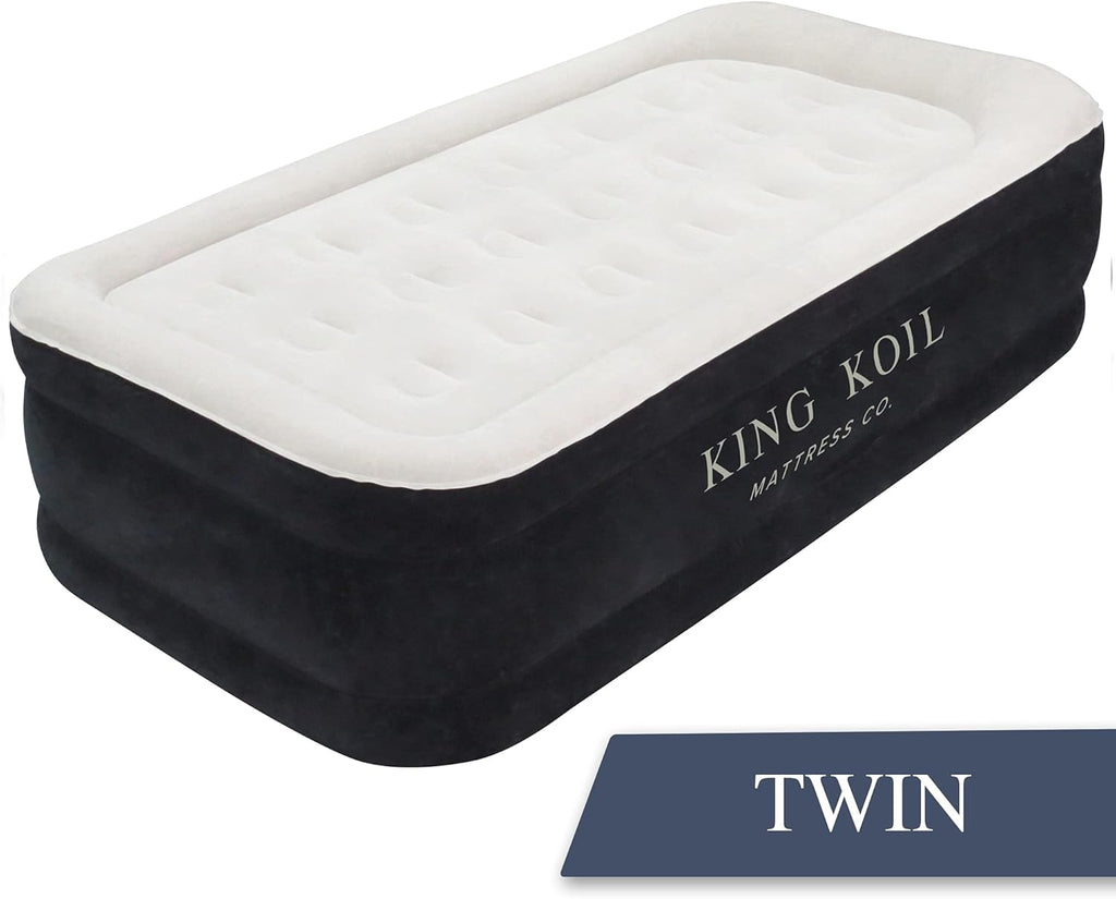 Twin Size Air Mattress with Built-in High Speed Pump D18502