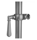 Polished Brass Hex Lever Grab Bar Handshower Holder U9414