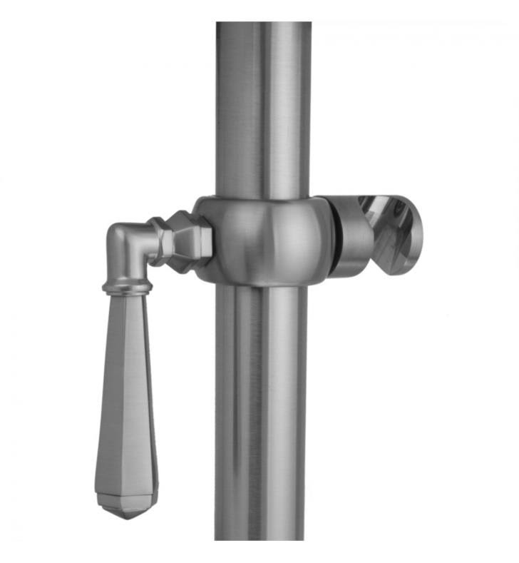 Polished Brass Hex Lever Grab Bar Handshower Holder U9414