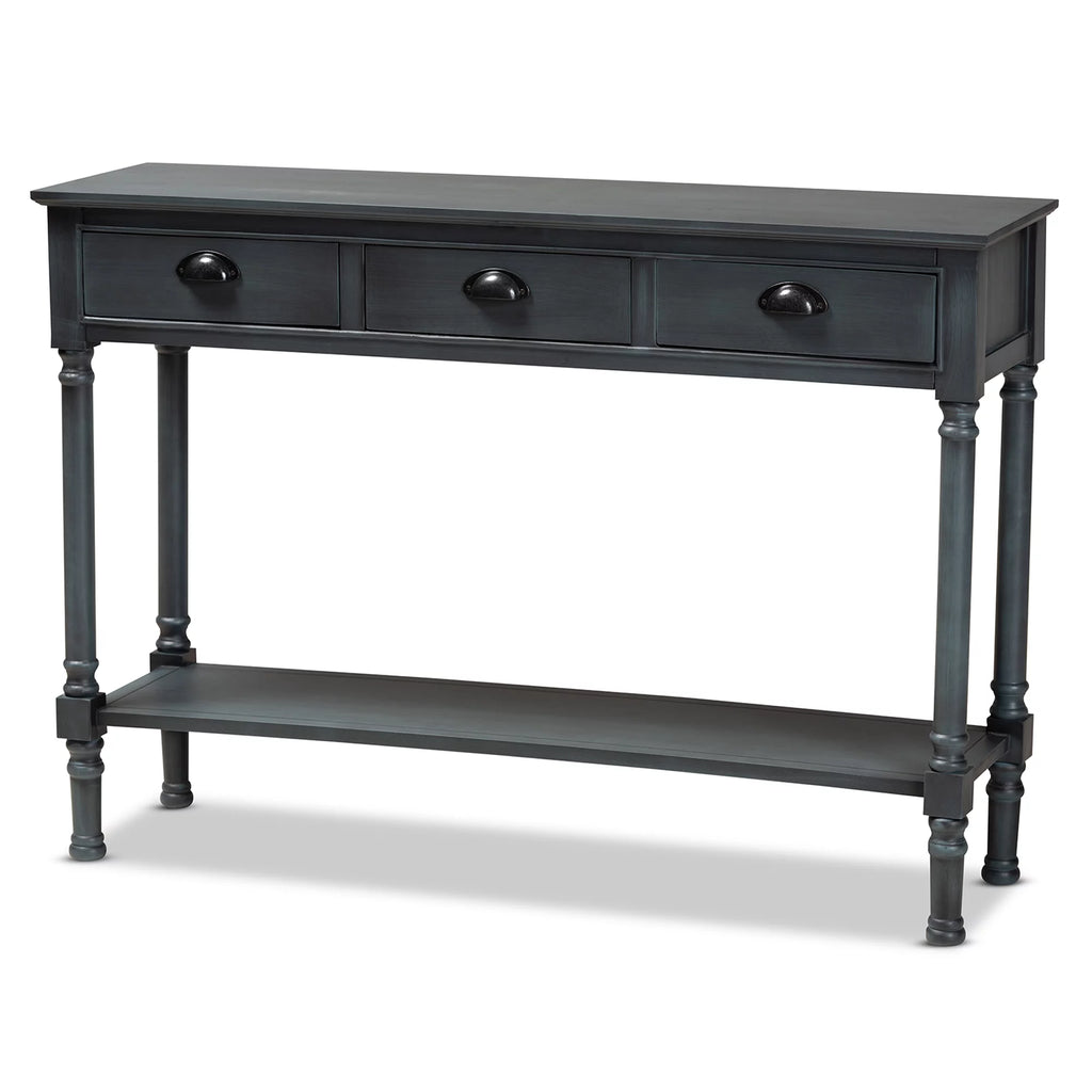 Modern Metal Console Table with Drawer O1992