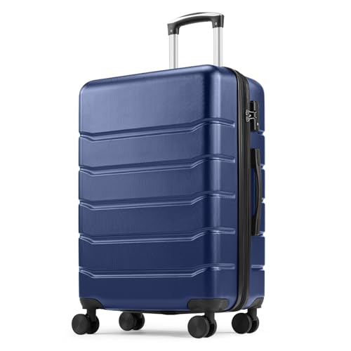 Navy Blue 24 Inch Hard Shell ABS Spinner Luggage G95925