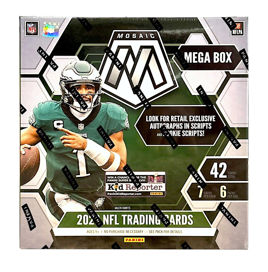NFL Football Trading Cards Mega Box H349