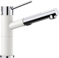 White Pull Out Spray Kitchen Faucet I23260